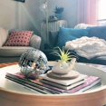 thumbnail image 4 of Dahey Air Plant Holder Cute Ceramic Mini Hand Shape Stand Airplants Tillandsia Small Container Pot Plant Decorative Home Decor for Desk Table Shelf,White,1 Pack, 4 of 4