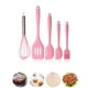 thumbnail image 1 of Slicone Juego de utensilios de cocina de 5 piezas, juego de utensilios de cocina y utensilios de cocina (batidor de huevos + espátula + espátula grande + espátula pequeña + cepillo de silico, 1 of 5