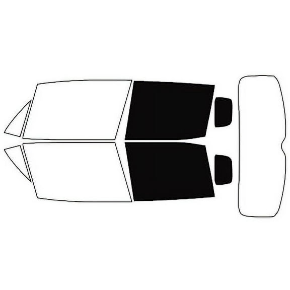 Avery Dennison NR Nano Ceramic IR Window Tint Kit Compatible with Jeep Renegade 2015-2023 - Back