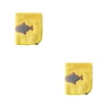 thumbnail image 4 of Paño de cocina grueso absorbente de agua Kearding para colgar en la pared platos reutilizables tenedor palillos trapo vajilla toalla Pez 2Conjunto, 4 of 6