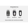 thumbnail image 2 of Car Key Fob Cover Case Protector For Audi Car Key Fob Cover Crazy Horse Leather Gift Accessories, 2 of 24