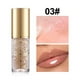 thumbnail image 1 of Brillo de labios Metallic Diamond Shimmer 4 ml - Aceite labial nacarado de cabeza de pincel grande con purpurina fina - Glaseado de labios hidratante no pegajoso de larga duración para maquillaje de, 1 of 3