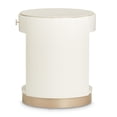 thumbnail image 4 of Michael Amini La Rachelle Round End Table with Marble Top - Champagne Ivory, 4 of 9