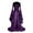 Purple, variant on Womens Vintage Dresses Medieval Gothic Dress Square Neck Lace Dress Long Sleeve Gothic Dress Maxi Length