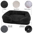 thumbnail image 6 of Calming Dog Cats Bed Cuddler Warming Cozy Soft Bed Fluffys Faux Furs Cushion Bed For Small Medium Dogs And Cats, Usupdd 2025 Calming Dog Cats Bed Cuddler, 6 of 6