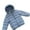 Blue, variant on Esaierr 2-14y Toddler Baby Girls Boys Puffer Down Outwear Kids Down Jackets Winter Jackets Light Puffer Coats with Hooded Solid Colour Jacket Tops Clothes