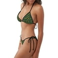 thumbnail image 2 of Disketp Cartoon Fox 1 para Bañador de Dos Piezas para Mujer, Bikini Sexy Halter String, Conjunto de Bikini en Triángulo, 2 of 6