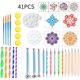 thumbnail image 1 of Kit de Herramientas de pintura de puntos CHAO 41 Uds, 1 of 5