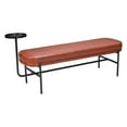 thumbnail image 4 of Ploce Bench Brown Bench, Modern Style, Seats up to 2, Plywood, Indoor Living, 4 of 5