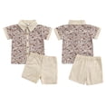 thumbnail image 3 of Family Matching Brother Boys Clothes Kids Child Shirt Top Shorts Pants Outfit Set 2-3T, 3 of 9