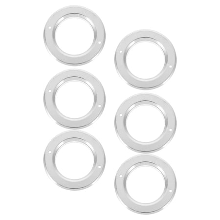 GAXIRE 6pcs Bird Supplies Parrot Nest Hole Protectors Aluminum Protect Birdhouse Entrance for Parrot Breeding GAXIRE 6pcs Bird Supplies Parrot Nest Hole Protectors Aluminum Protect Birdhouse Entrance for Parrot Breeding