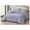 Lavender Ruffled Edge, variant on Nora Light Sand Comforter Set Queen Size 3-Piece Lightweight Fluffy Soft Lightweight Bedding Ruffled Edge Trim Stone-Washed Microfiber Comforter Set for All Season