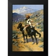 thumbnail image 2 of Remington, Frederic 11x14 Black Modern Framed Museum Art Print Titled - An Indian Trapper-1889, 2 of 5