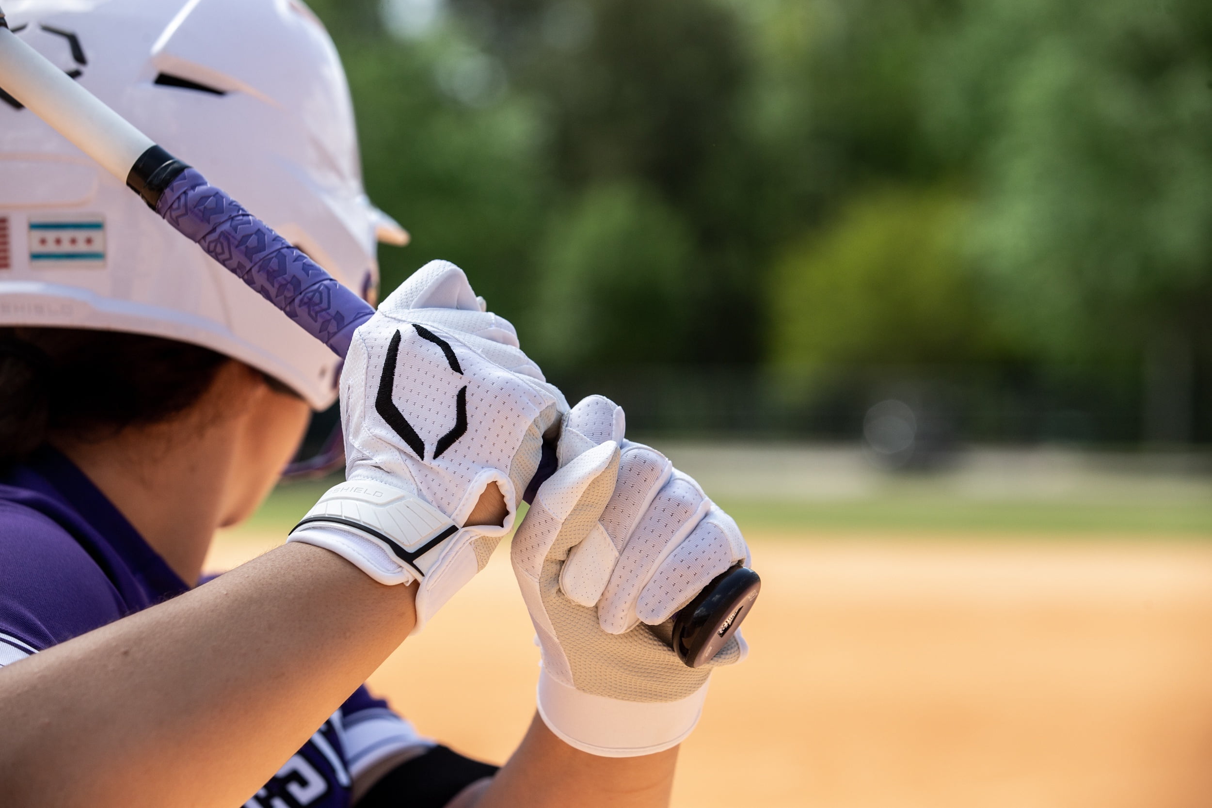 Evoshield SRZ-1™ Adult Batting Gloves - Maroon, Large