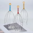 thumbnail image 6 of Octopus Head Massager Scalp Relaxation Relief Body Massager Remove Muscle Tension Tiredness Metal Head Massager, 6 of 6