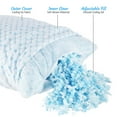 thumbnail image 4 of LammaLoe Cooling Pillows for Bed, Memory Foam Bed Pillow, Body Pillow 20" X 54", 4 of 7