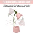 thumbnail image 5 of LED Desk Lamp (Pink)Child, USB Rechargeable Flower Bird Table Lamp, Reading Lamp with Adjustable Light and Touch Sensor, Bedroom Decoration Lamp, 5 of 5