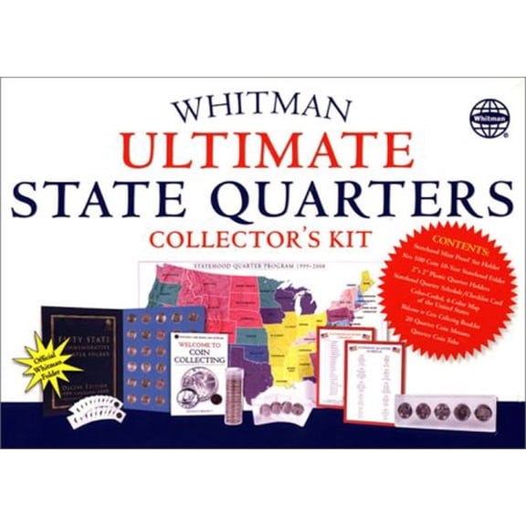 Pre-Owned Whitman Ultimate State Quarters Collector's Kit [In box], 9781582380827, 1582380821, Hardcover,