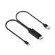 thumbnail image 5 of Cable adaptador 2 en 1 USB C 3.1 Tipo-C a 4K 30Hz compatible con alimentación USB para teléfono conectado a proyector y TV, 5 of 8