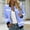 Light Blue, variant on WXLWZYWL Womens Tops,Fall Clothes,Winter Women's Fall Cropped Jackets Dressy Trendy Quilted Bomber Jackets Long Sleeve Striped Zip Up Coats Lightweight Fall Outerwear