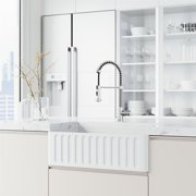 VIGO Edison Single Handle Pull-Down Sprayer Kitchen Faucet in Chrome