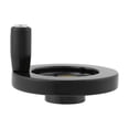 thumbnail image 3 of Lathe Milling Hand Wheel, 1 Pcs Black  Lathe Milling Machine Rear Ripple Hand Wheel With Removable Revolving, Hardware Hand Wheels, 3 of 8