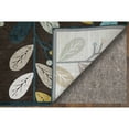 thumbnail image 4 of Feizy Saphir Cabo Modern Floral & Botanical, Brown/Blue, 7'6" x 10'6" Area Rug Sheen Fade Resistant Bohemian & Eclectic Floor Rug for Living room Bedroom, 4 of 8