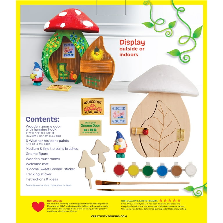 Creativity for Kids Gnome Garden Door: Arts and Crafts for
