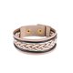 thumbnail image 1 of Multilayer Press Buckle Bangle Handmade Weaving Women Bracelet Jewelry Accessories Black, 1 of 1