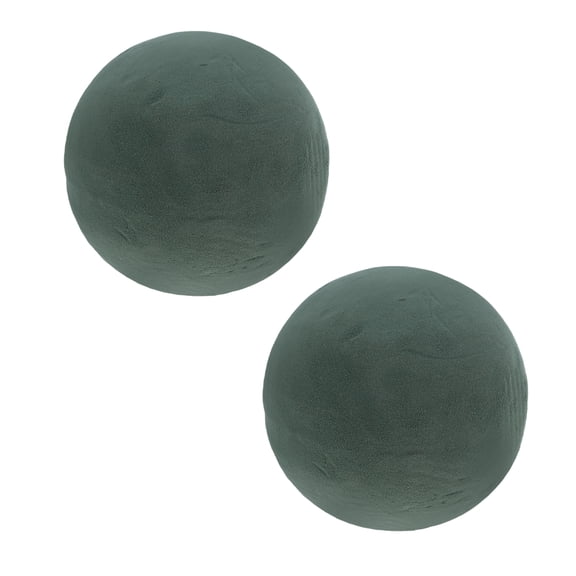 2 PCS Home Decoration Simulated Flowers 14.50X14.50X14.50CM Olive Green