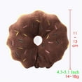 thumbnail image 3 of EclipseJewels Vegetable & Fruit Plush Dog Toy – Squeaky Soft Toy for Small Dogs, Assorted Produce Shape Puppy Toy with Squeaker, Cute Pet Toy for Play,Brown, 3 of 7