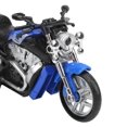 thumbnail image 4 of Funciona Con Pilas Con Efecto Musical, Juguete De Motocicleta Extraíble, Modelo De Juguete De Motocicleta, Regalos De Cumpleaños/Navidad Para Niños Para Colección ANGGREK Modelo de moto azul, 4 of 8