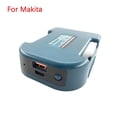 thumbnail image 1 of Charger Adapter For Ma*kita 18V  Li-ion With USB Type-C Battery Holder Fast Charging, 1 of 8