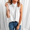 thumbnail image 2 of Women Blouses Women Dress Shirts Summer Short Teen Half Shirt Button up Long Sleeve Flannel Tech Set Long Sleeves Lace Top Violet Top Dry Wick Shirts Business Tops for Deep V Neck Womens White 2XL, 2 of 9