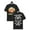 Black, variant on 2 Pack Cool Graphic T Shirts for Men Crew Neck Cotton Short Sleeve Loose Hip Hop Streetwear Basic Summer Tees Black XL