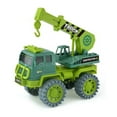 thumbnail image 2 of Engineering Vehicle Toy, Drilling Truck Toy, Durable Alloy Construction Vehicle for Kids Ages 3+, Outdoor Play Sandpit Toy, Bright Green Plastic, Safe and Sturdy Design, 2 of 6