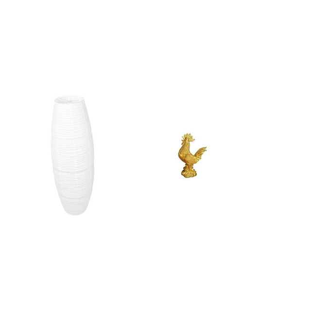Lámpara De Pie Sencilla Con Pantalla De Papel, Protector De Bombilla, Accesorios Modernos, Funda Para Dormitorio, Hotel, Figura De Gallina, Decoración Feng Shui, Escultura De Gallo Para