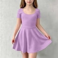 thumbnail image 6 of Iyufng Girls Dresses Summer Casual Dress with undershorts, 6 of 9