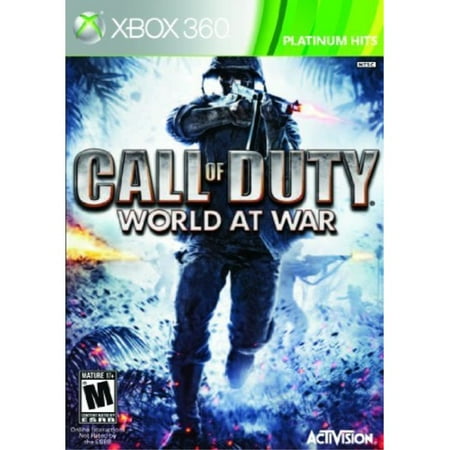 call of duty: world at war platinum hits - xbox