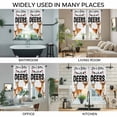 thumbnail image 3 of Deer Swag Valances for Windows, Kitchen Curtains 36 Inch Length 2 Panels Set, Wildlife Animals Farmhouse Country Elk Short Curtains for Small Windows Rod Pocket Cafe Curtains Drapes 28"x36", 3 of 8