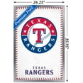 thumbnail image 3 of MLB Texas Rangers - Logo 17 Wall Poster, 22.375" x 34", Framed, 3 of 6