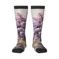 thumbnail image 1 of Balery Lilacs Teapot Scenic Painting Calcetines novedosos Calcetines deportivos Calcetines hasta la rodilla Calcetines de algodón Calcetines originales y geniales, 1 of 6
