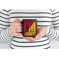 thumbnail image 2 of Dear Future I'm Ready Motivation, Black 11oz Ceramic Mug, 2 of 5