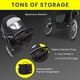 thumbnail image 3 of Jeep Cross-Country Sport Plus Jogging Stroller by Delta Children, Charcoal Galaxy, 3 of 5