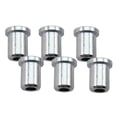 thumbnail image 1 of 6pcs Cuerdas De Montaje De Guitarra Férus Casquillo A Través Del Casquillo De s Férus Del Cuerpo Sunnimix Férulas para montaje de guitarra, 1 of 6