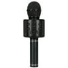 Carevas Professional BT Wireless Microphone Karaoke Speaker KTV Music Player Singing Recorder Handheld Microphone Black