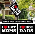 thumbnail image 3 of I Love Hot Dads Flag Gift For Dad, Heavy Duty I Heart For Father's" Hot Dad A8L5, 3 of 9