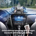 thumbnail image 3 of Dual Head Car Fan, DC Brushless Motor Dashboard Mount 360 Degree Rotation Car Mounted Dual Head Fan Powerful  for Vehicle, 3 of 8