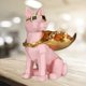 thumbnail image 4 of Perro Estatua Resina Escultura Llaves Caja de almacenamiento de Rosado Sunnimix Bandeja de almacenamiento de estatuas, 4 of 8