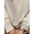 thumbnail image 2 of Thick Knit V-neck Sweater, 2 of 5